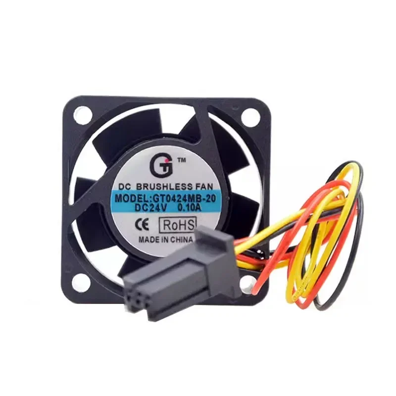 for FANUC GT 4cm 24V 0.10A 4020 Cooling Fan with Alarm Driver Model for GT0424MB-20 Dedicated Replacement Part