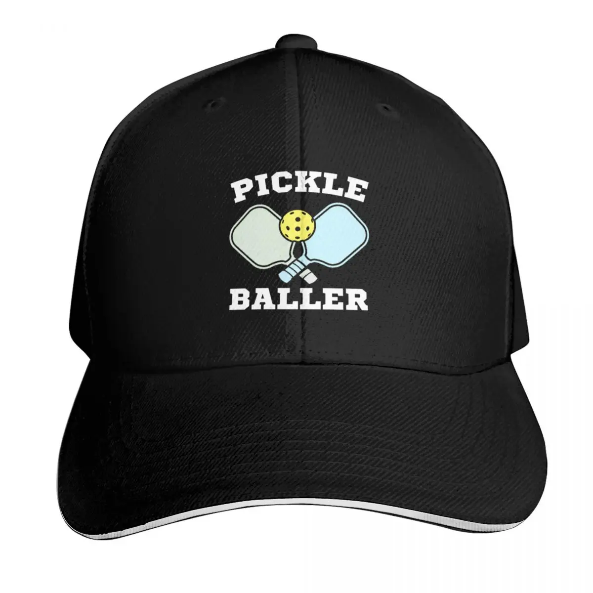 Pickleball Player Gift: Pickle Baller, Pickleball Lover Baseball Cap Men Women Casual Summer Sport Sun Cap