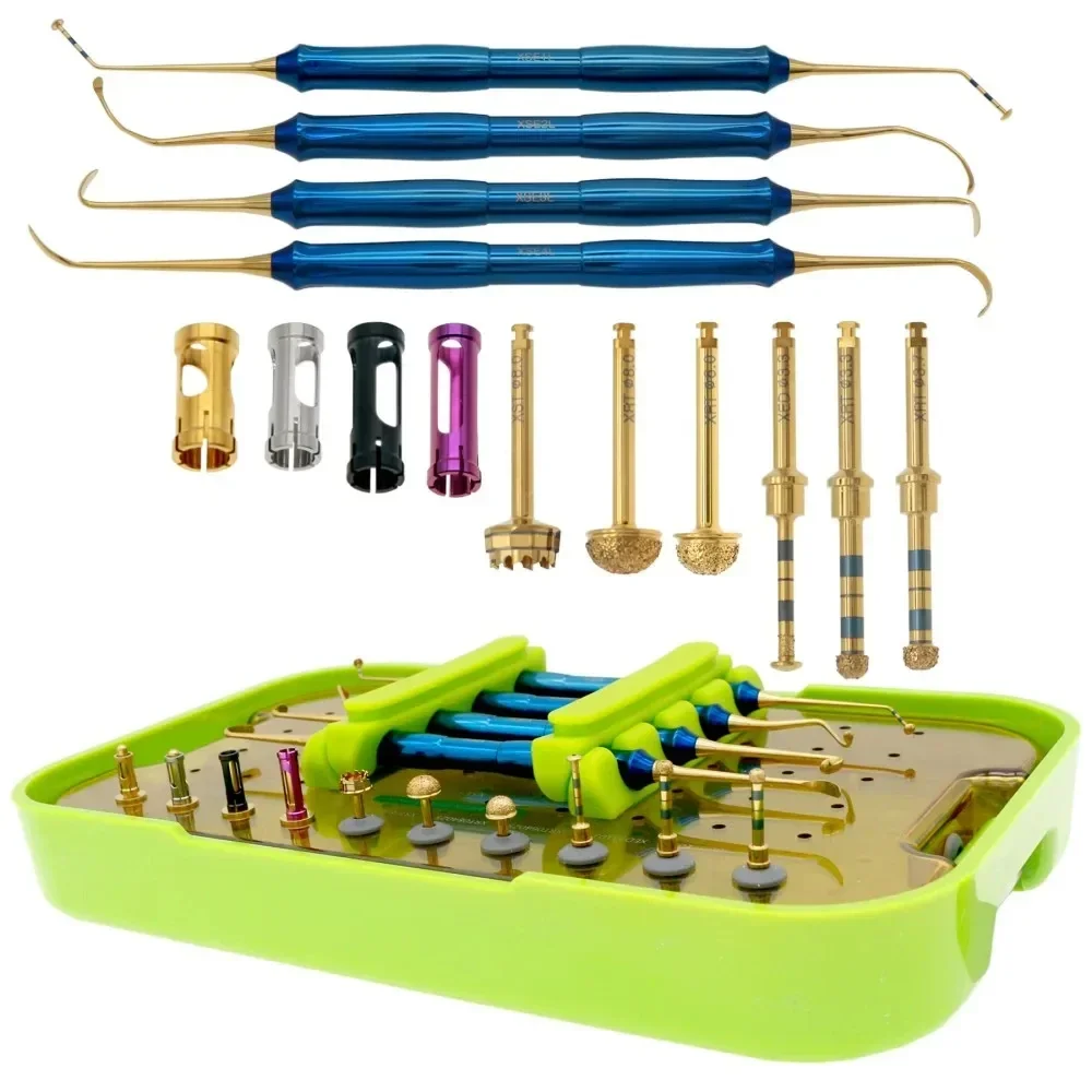 

Dental Dentium Dask Kit Drill Stoppers Sinus Lifting Elevation Solution Tool Instrument Dask Dentium Advanced Sinus Kit Kit Dask