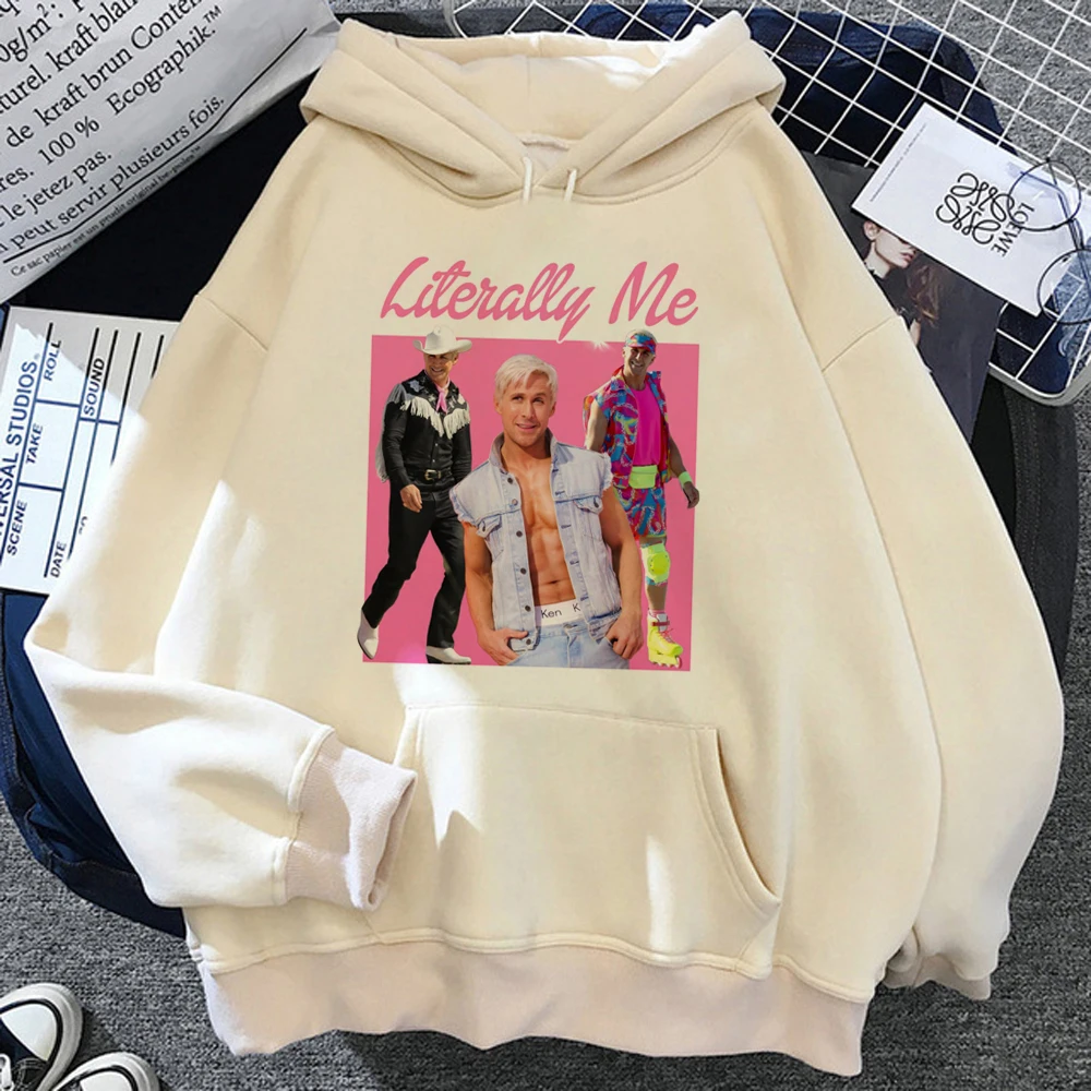 

Ryan Gosling hoodies women streetwear Fleece vintage clothing female japanese sweater
