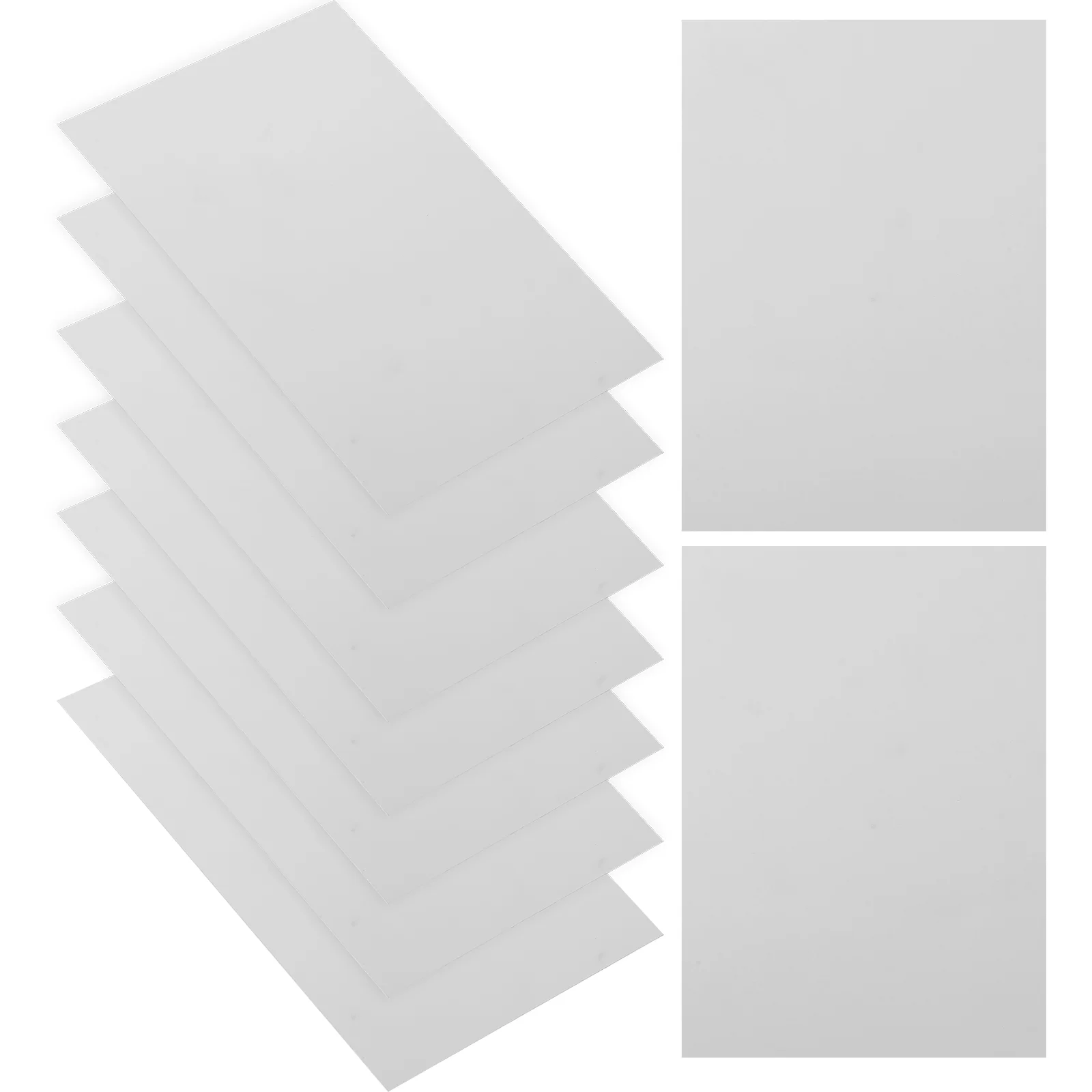 10 Pcs Dye Sublimation Aluminum Sheet Photo Frame Panel Blank Flag Metal Sign Blanks The