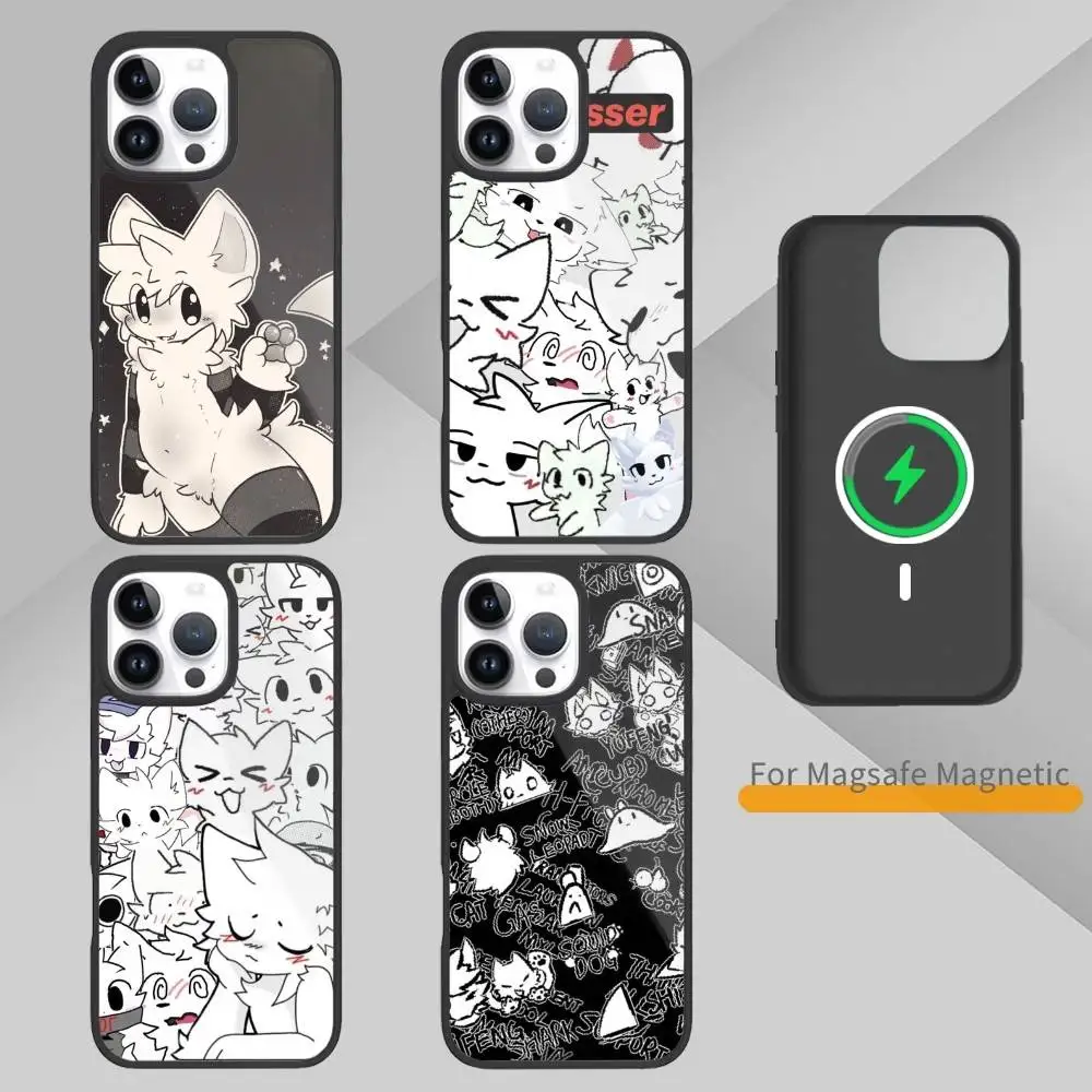 

Cute B-Boykisser-es F-Furry Phone Case For iPhone 17,16,15,14,13,Pro,Max,Plus,Magnetic For Magsafe Wireless Charging