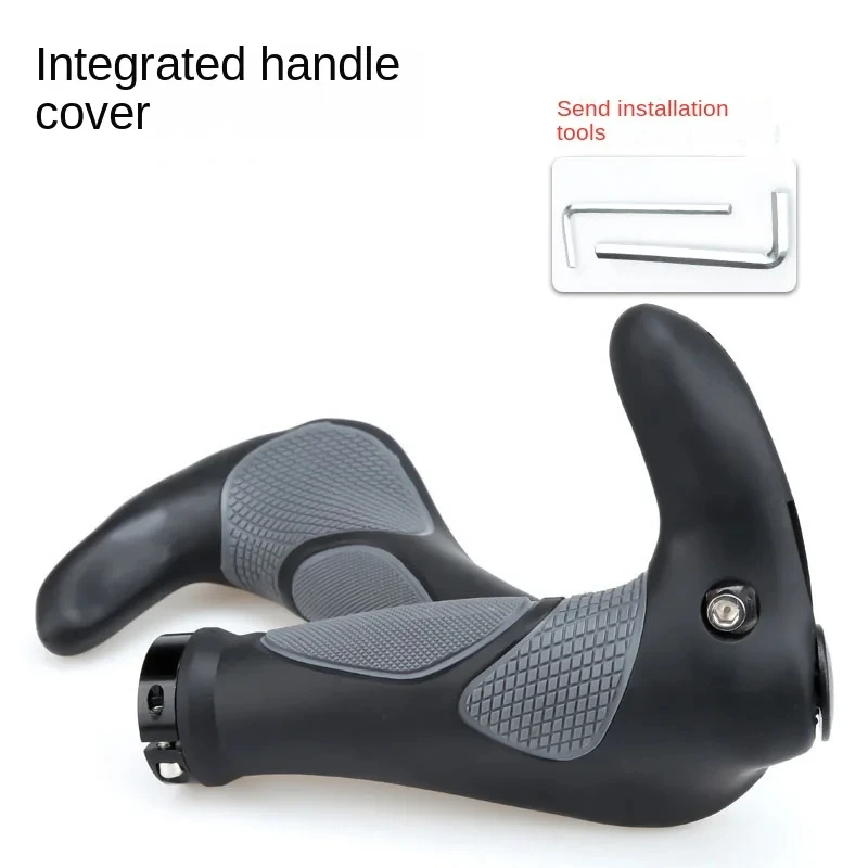 Shockproof Bicycle Handlebar Grips Anti-slip Aluminum Alloy MTB Grips Comfortable Bike Grips Bike Accessories