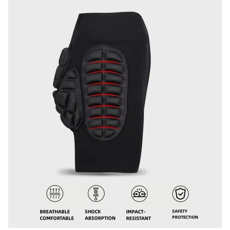 Extreme sports skateboard hip pad enthusiast protective gear