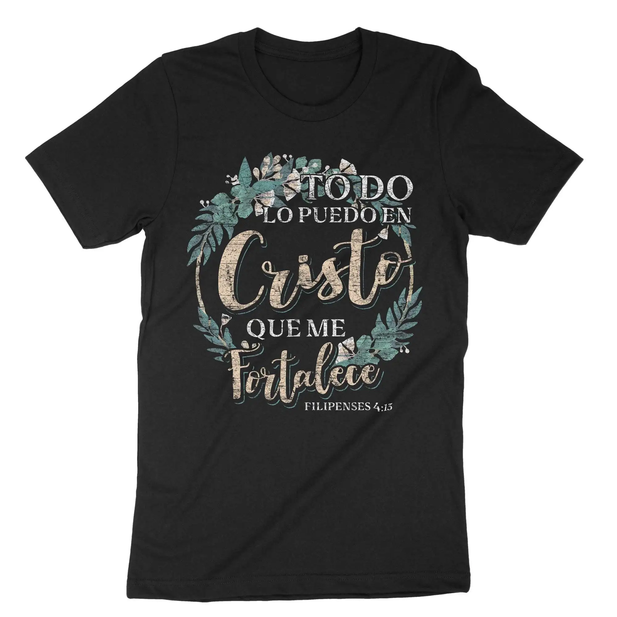 Strong Women Spanish Todo Lo Puedo En Cristo Que Me Fortalece Christian T Shirt Religious Bible Verse She Is