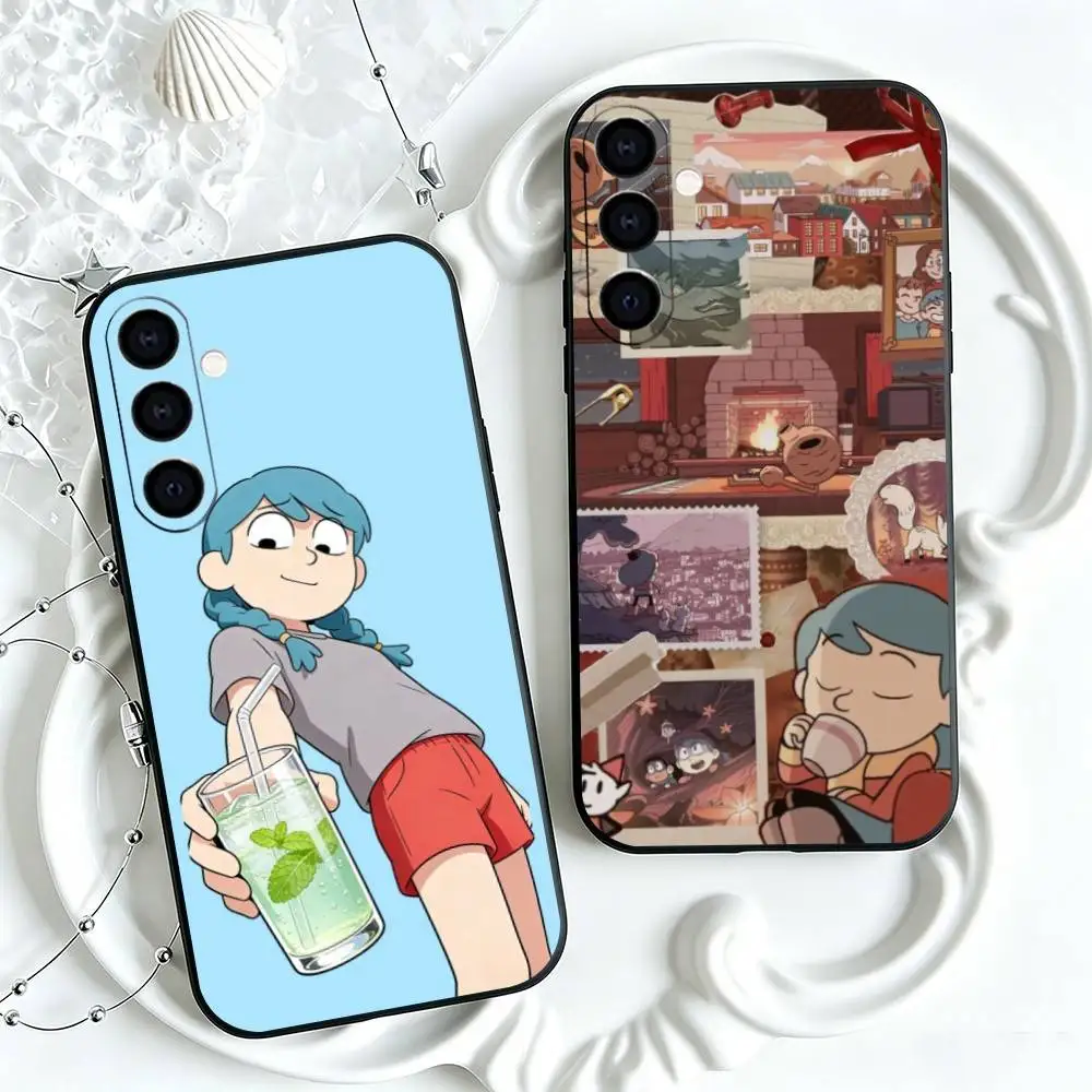 Popular Cartoon H-Hildas-es Phone Case For Samsung Galaxy A73,A72,A71,A70,A53,A52,A51,Others Soft Black Cover