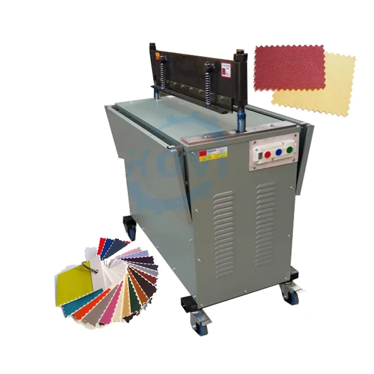 Cloth sample cutting machine zigzag fabric swatch cutter manually