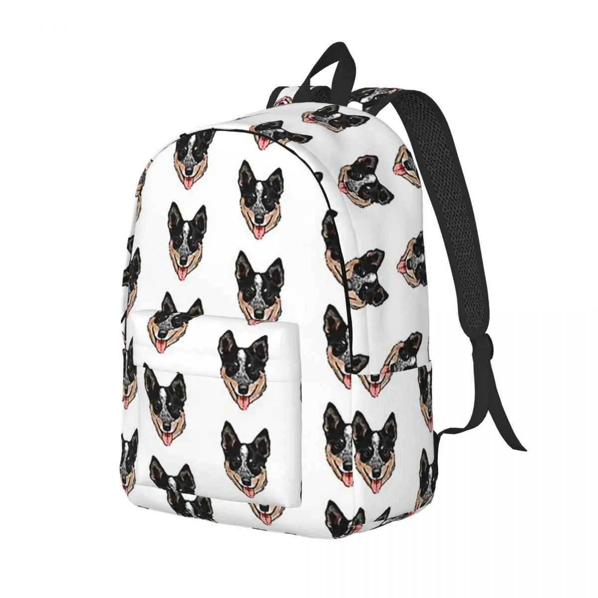 Australian Cattle Dog Lover, Blue Heeler Love Backpack Daypack Large Capacity Kids BookBag School Bag Shoulder Bags Boys Girls