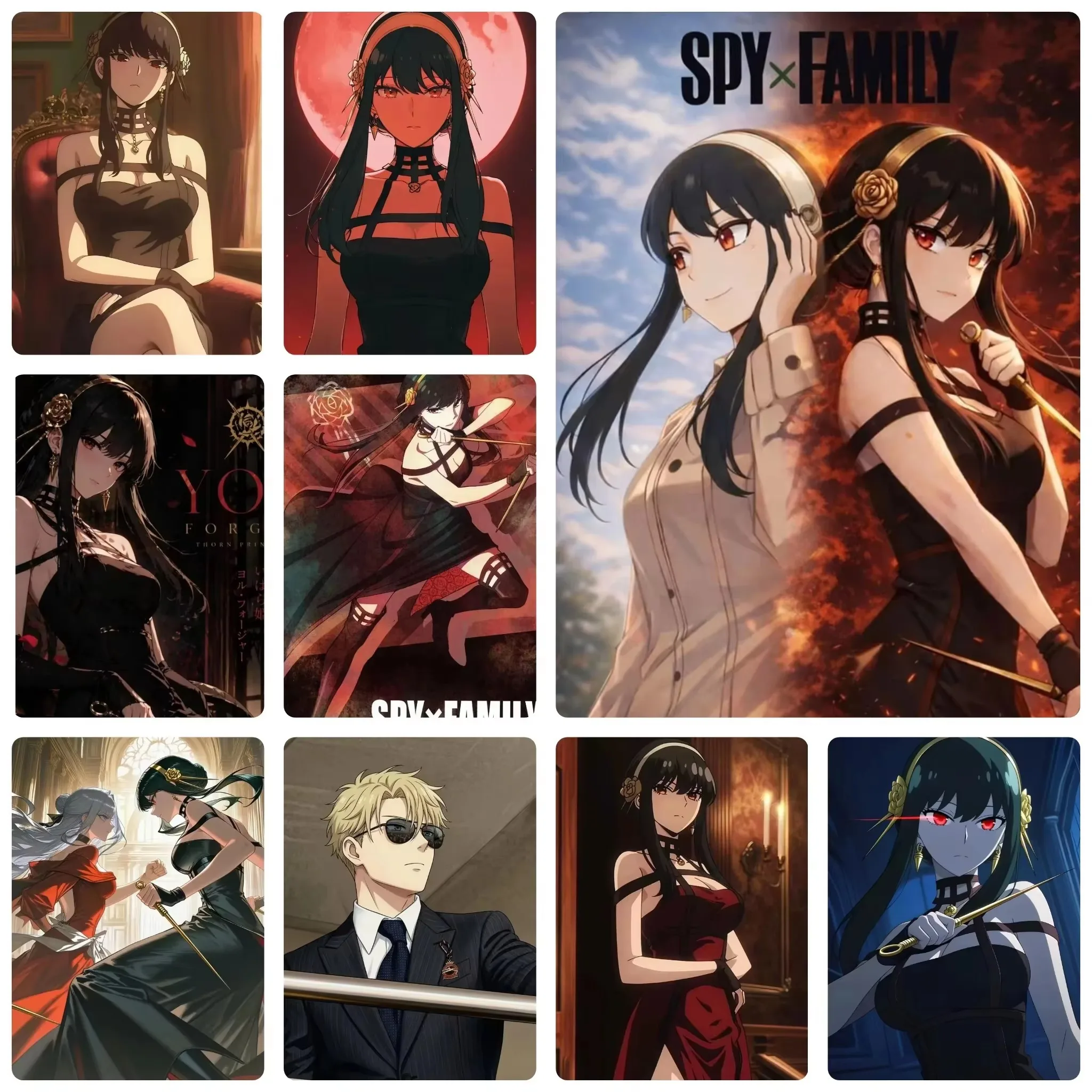 Diamond Painting Spy x Family Yor Forger Assassin Anime Diamonds Mosaic Handmade Art Exquisite Creative Gift Home Decoration