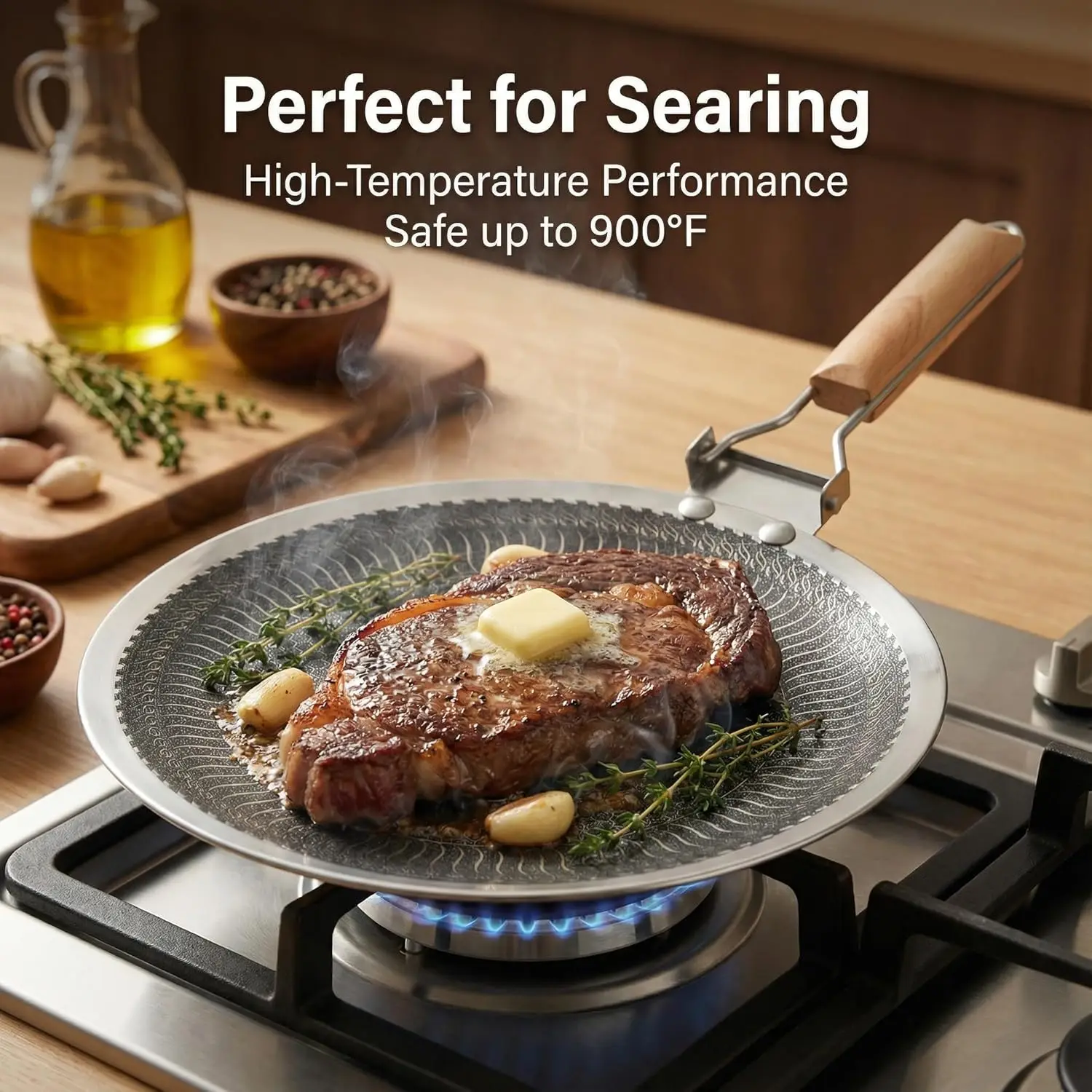 34/38cm Round Stainless Steel - огляд і ціна Camping Cooking Without Gas