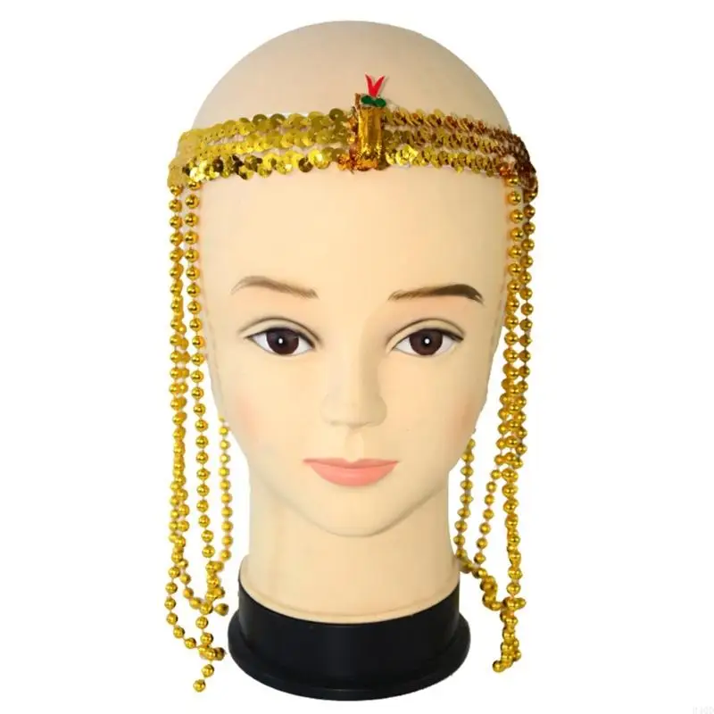 340d Girls Egyptian Snake Cluster Cosplay Headwear Gothic Hair Hoop Accessoires