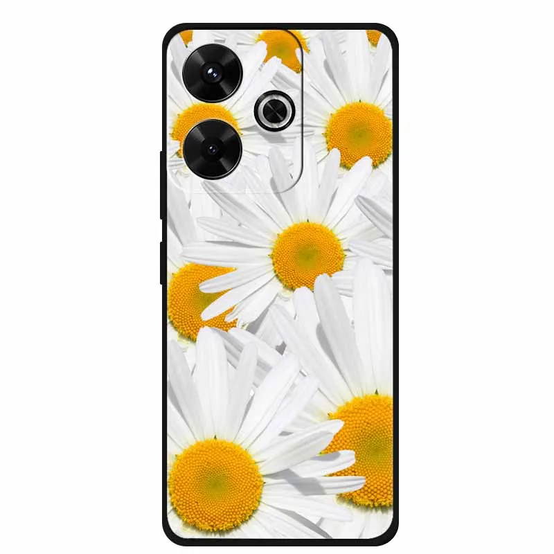 Cool Silicone Cover for Xiaomi Poco M6 4G Case Printed Fashion Soft Cover for Xiaomi PocoM6 4G Case Protective Cartoon Shells