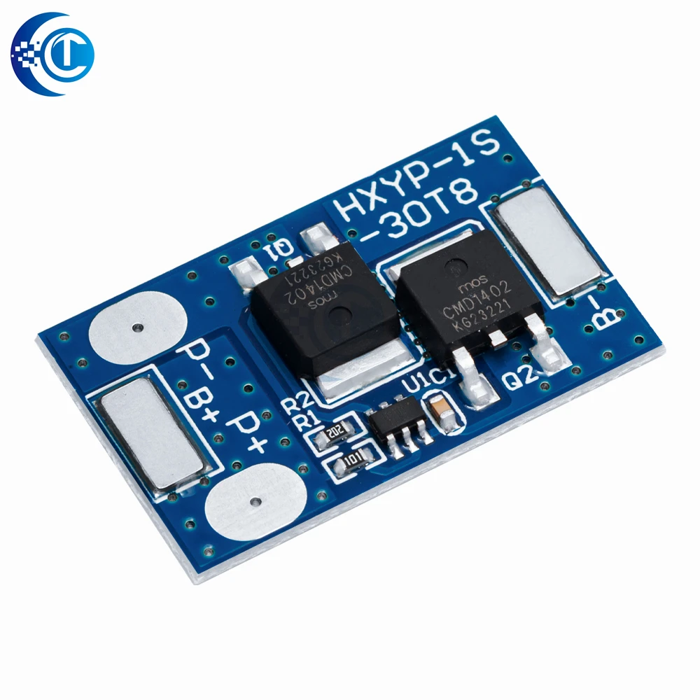 Lifepo4 Battery BMS 1S 3.2V 7A Charging Board Short Circuit Protection PCM Self Recovery With Temperature Protection