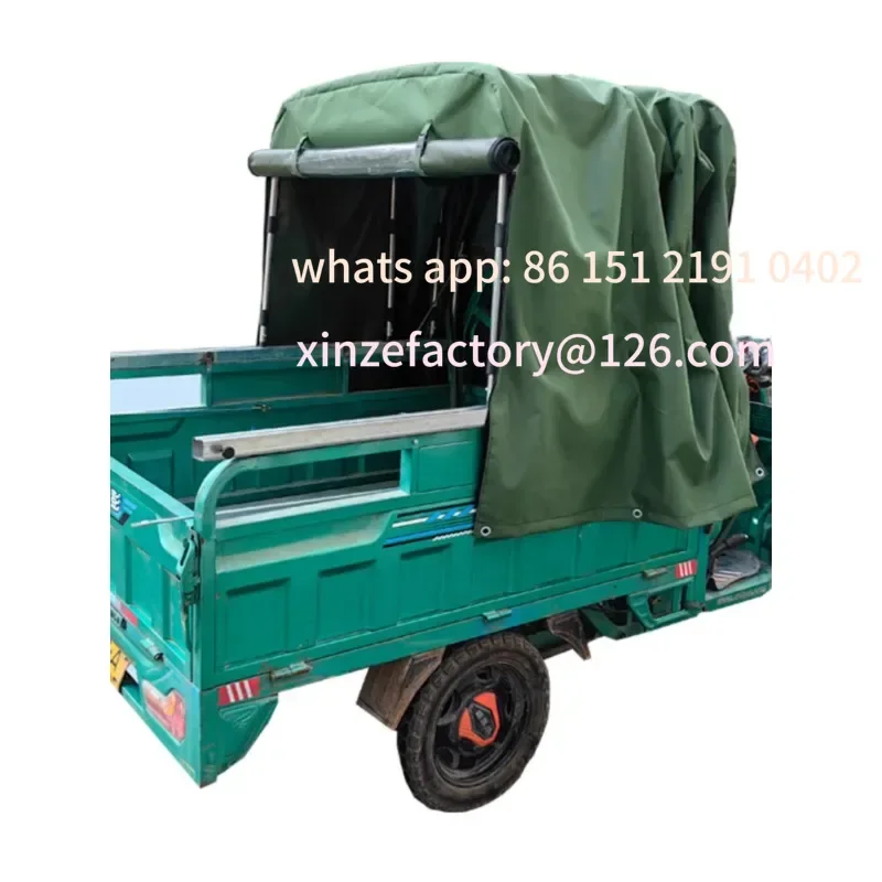 Customizable Car sunscreen awning Outdoor rainproof truck push-pull canopy Electric tricycle telescopic carport