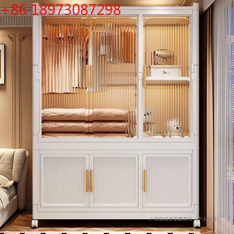 

Бытовой простой шкаф для хранения одежды в общежитии, детский шкаф для взрослых