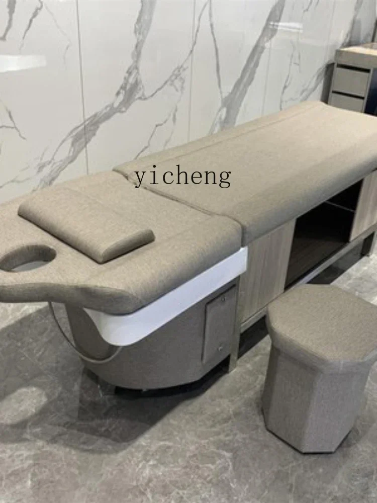 Barber Shop for Hair Salon Lying Completely Chinese Medicine Fumigation Water Circulation Thai Head Therapy Bed