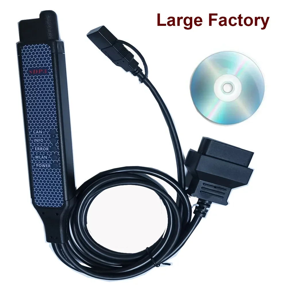 Large Cable Quality A+ Scanner Truck Diagnosis Scanner for Heavy Duty OBDII Diagnostic Tools