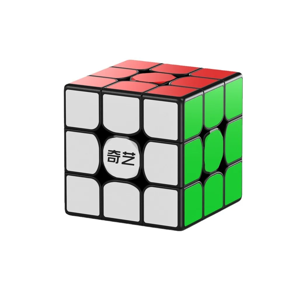 

Qiyi Enlightenment V3 Third-Level Magic Cube Black Background Color Porcelain Patch Magic Cube Competition Puzzle