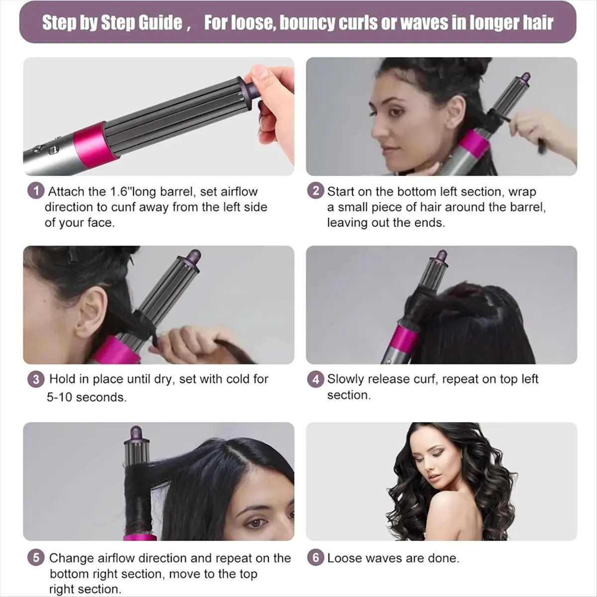 (A61K) Long Curling…