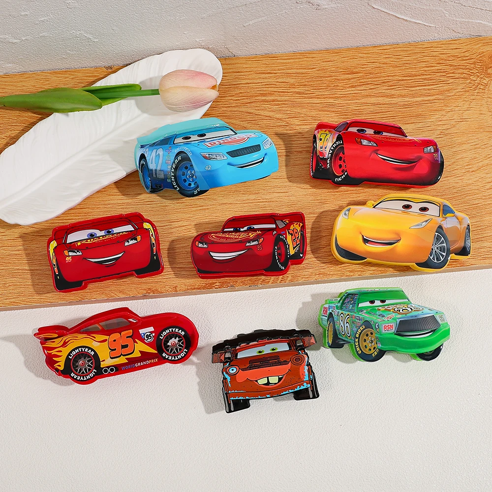 

Random 8PCS Disney's "Cars" cartoon character car-shaped hair claw, multi-functional hair accessory hair claw