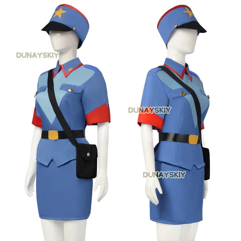 Officer Jenny Cosplay Costume Halloween Christmas Comic con Game Anime Party Customized Clothes