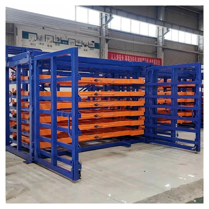Forklift 5-Layer Drive-In Pallet Rack Drawer Type Sheet Metal Storage System