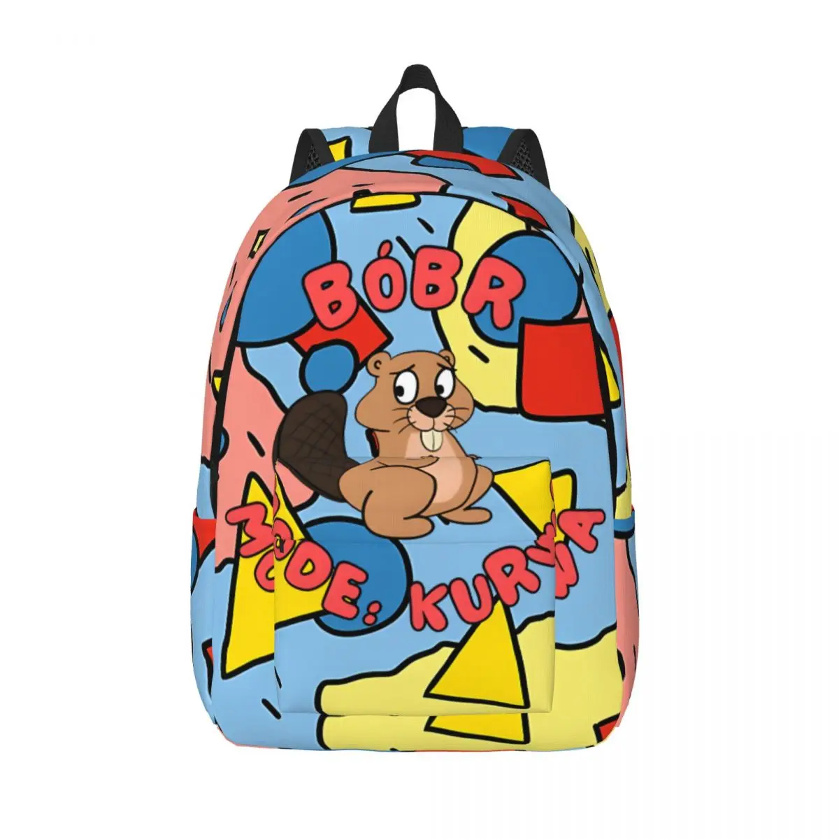 Fashionable Cute Bobr Kurwa Kurwa Mode Activated Bookbag Picnic Large Capacity Bobr kurwa Students Daypack Back To School Gift