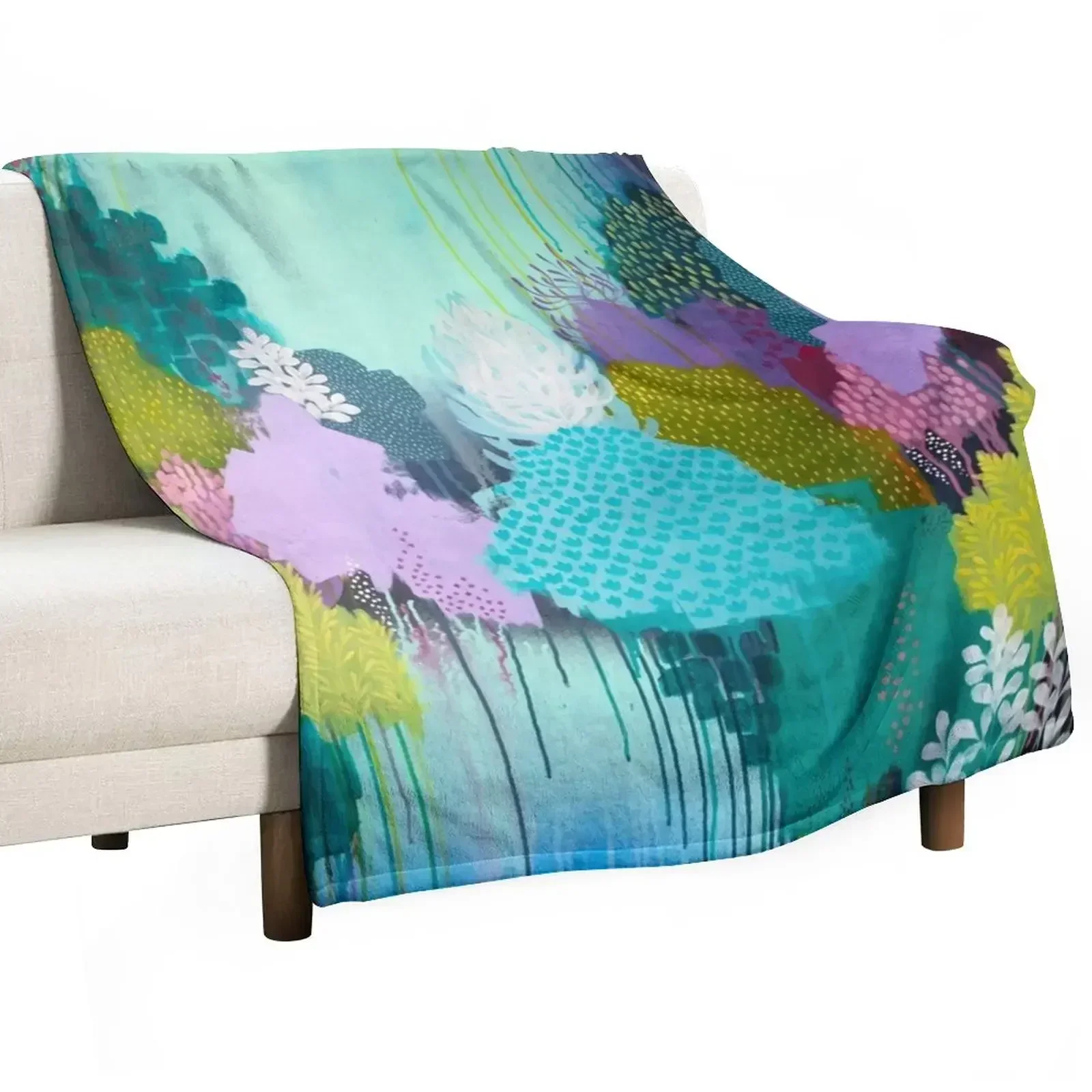 Autumn Meets Winter Throw Blanket Blankets For Bed Cute Designers wednesday Soft Baby Blankets