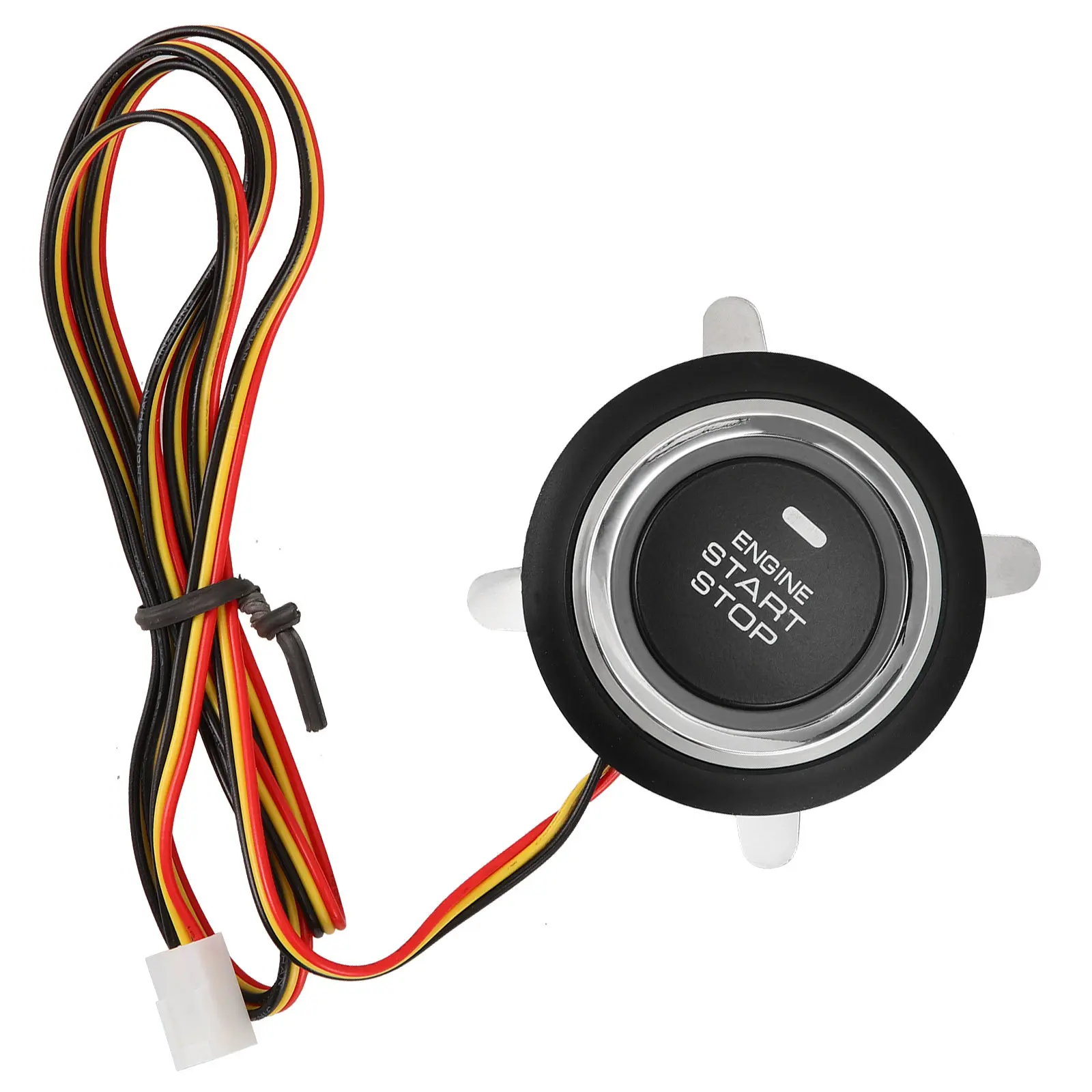 12V Push Button Starter Switch Engine Start Button for Car Truck Rv Marine Racing Vehicles Keyless Start Ignition Kit Copper