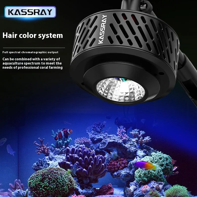 V6 66W V9 96W Full Spectrum LED Aquarium Light WIFI Smart Control 6-Gear Dimmable Dual Mode Saltwater Reef Coral