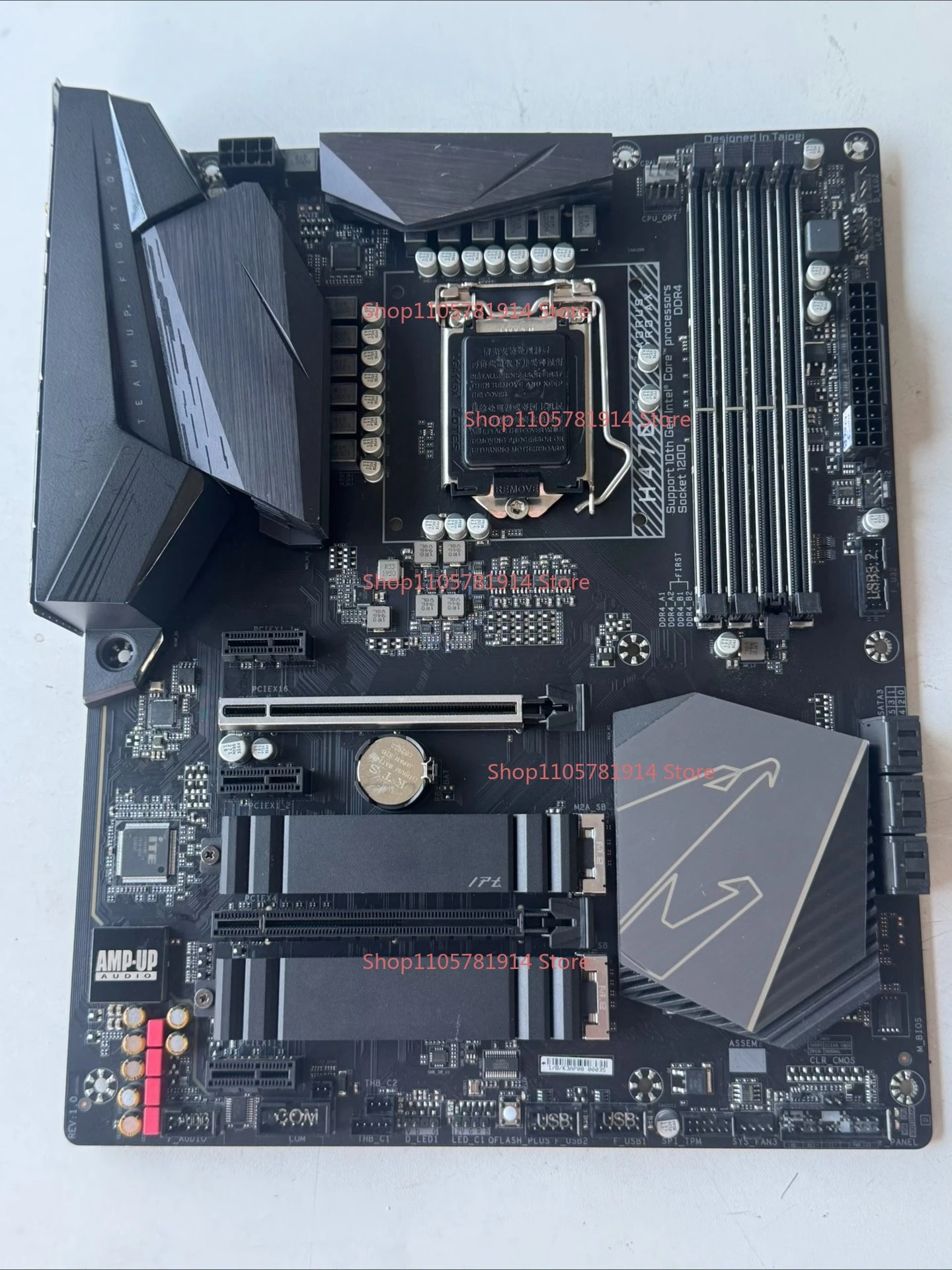 For Gigabyte H470 AORI PRO AX Main Board ATX Big Board, Support 10/11 Generation Processor