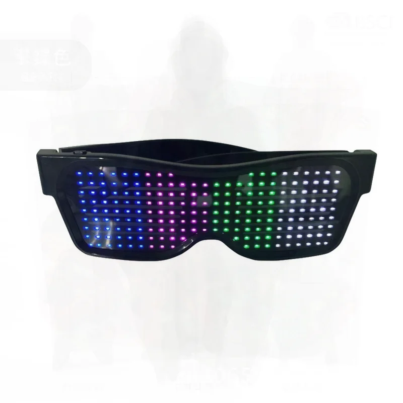 

LED Light-Emitting Glasses with APP Bluetooth Control for Nightclubs Bars Dynamic Disco Equipment Glowing Shades in Multiple