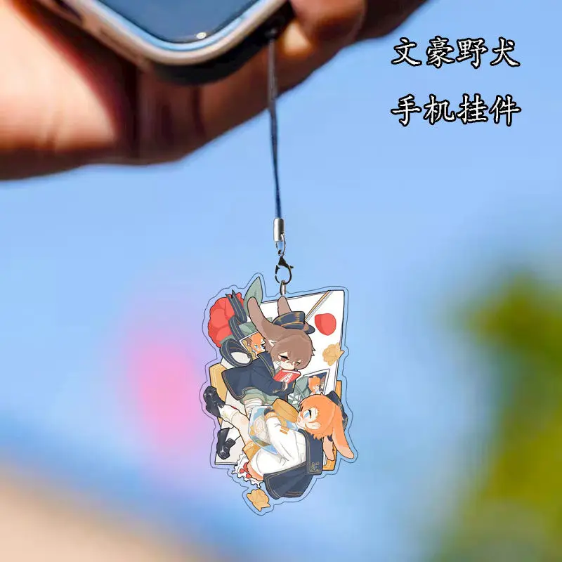 قلادة ناكاهارا تشويا أوسامو دازاي تأثيري ، حبل سلسلة للهاتف ، زينة حقيبة ظهر ، هدايا عيد ميلاد للأولاد والبنات ، 3