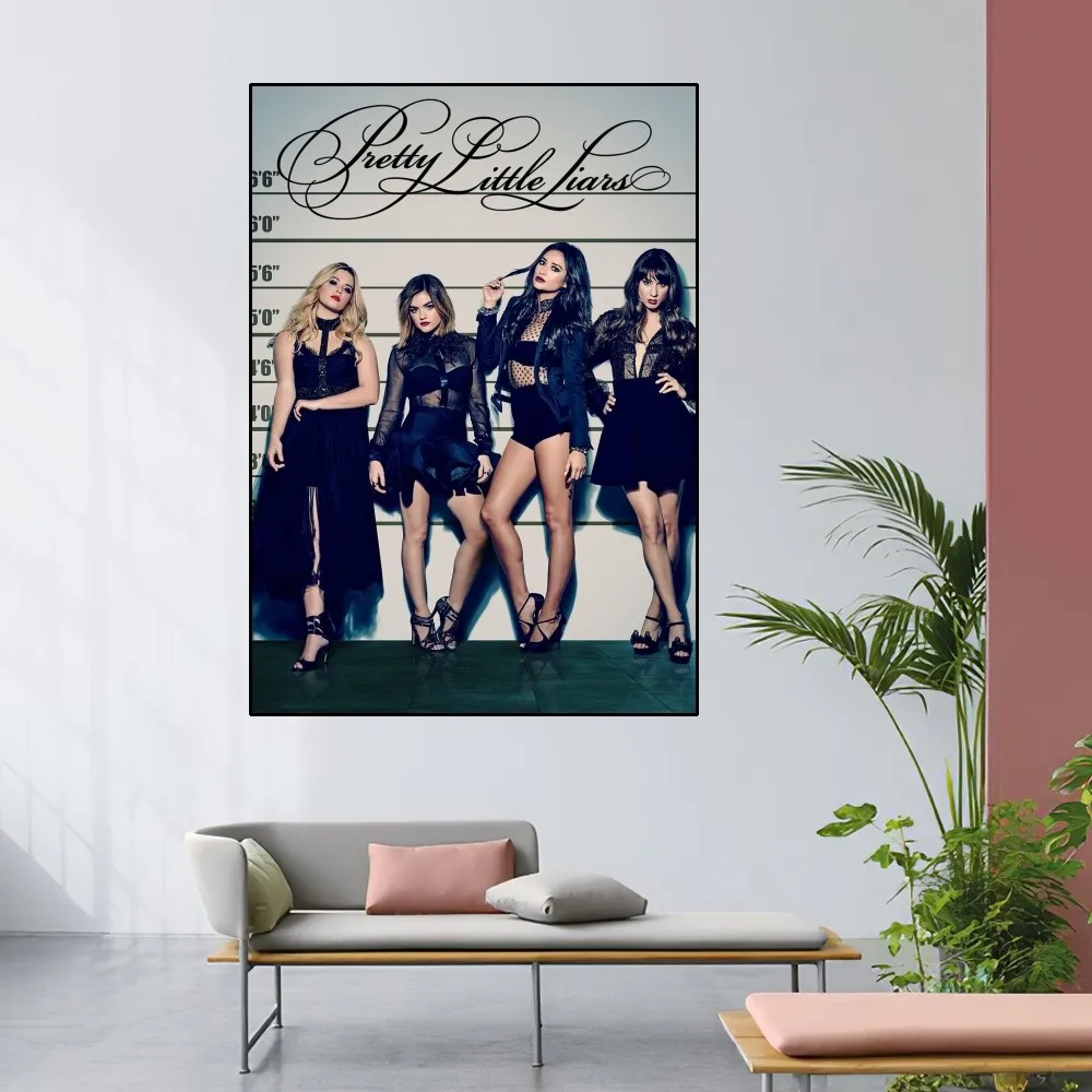 Pretty Little Liars Poster Home Room Decor soggiorno camera da letto estetica Art Wall Painting Stickers