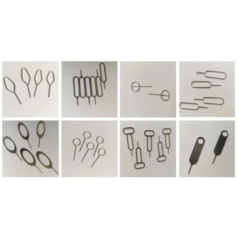 무료 샘플 니켈 도금 스프링 스틸 심 카드 트레이 제거 핀 키 도구 바늘 (휴대폰용)