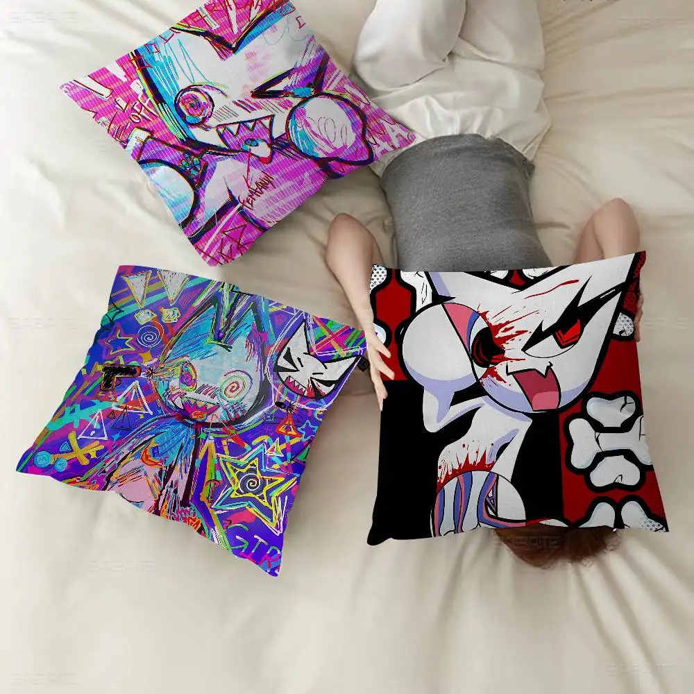Music Band F-Femtanyl Painting Personalized Pillow Dust Cover Bedroom Kids Party Decoration Pillowcase Birthday Children Gift