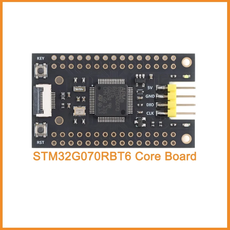 1Pcs STM32G070RBT6 Core Board System Board Learning Board STM32 Development Board 64MHz 128K Flash and 32K SRAM -40 ℃~85 ℃