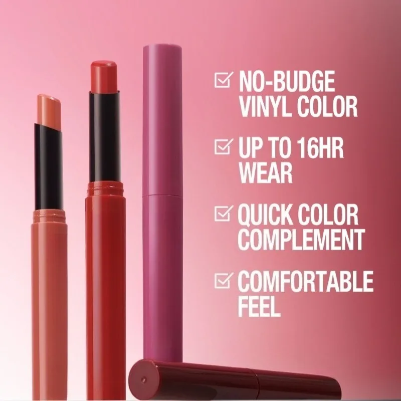 6-farbiger، مادة Lippenstift، مضاد للعمود Beschichtet، langlebig، Samart-Finish، Lippenstiftstift، جليت، مات، Lippenfarbe، Wasserf #2