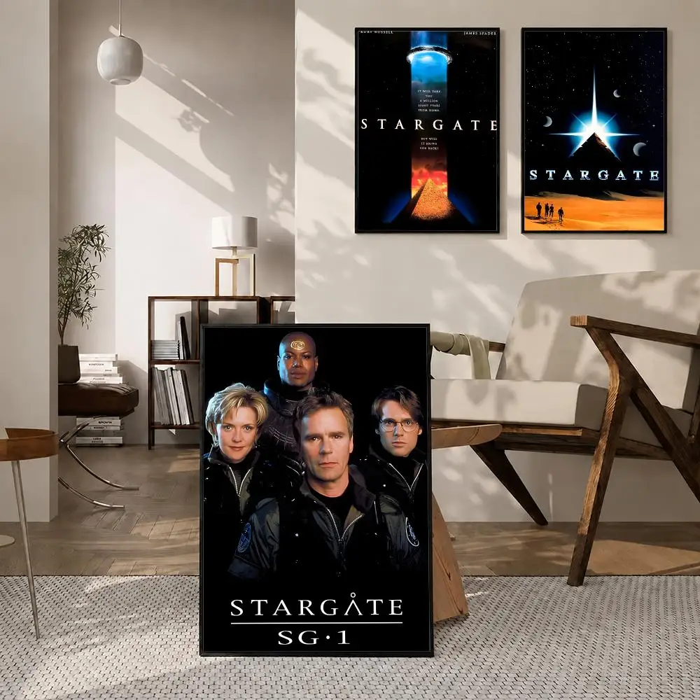TV Series Stargate SG-1 Poster High-definition poster stickers, suitable for bedroom, living room, home decoration