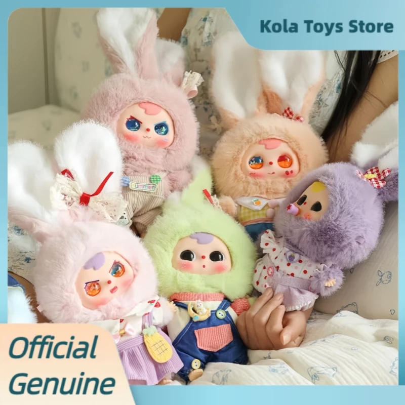 

Big Baby Little Lucky Baby Adventure Of The Little Rabbit Series Blind Box Kawai Виниловая плюшевая сумка Подвеска Куклы Mystery Box Toy