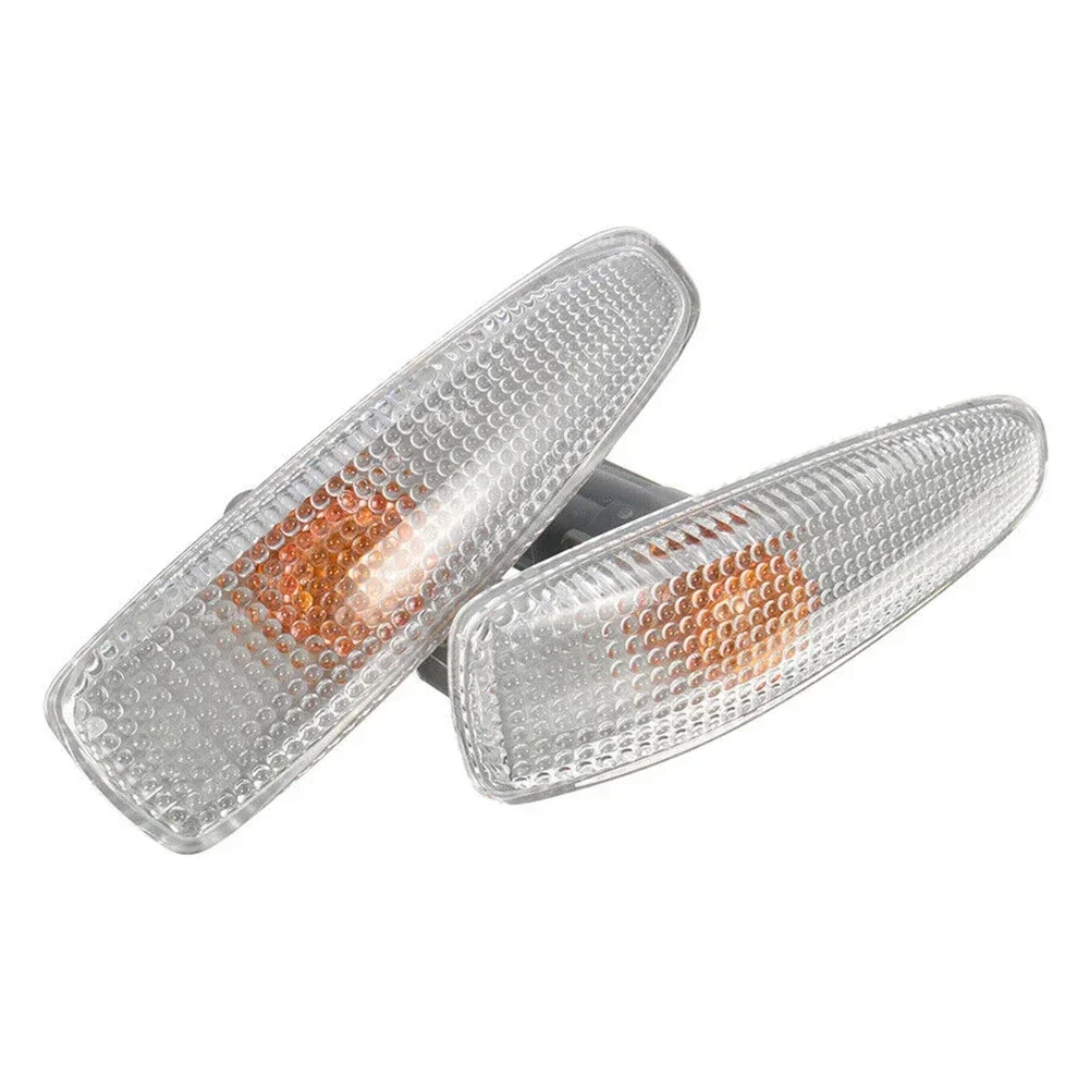 Plastics Lamp Restyle Your Car with 2X Side Fender Lamp Signal Light for Mitsubishi Lancer Outlander Sport (8351A047)