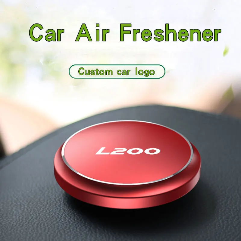 Car Balm Deodorant Perfume Lasting Fragrance Ornament Flying Saucer Aromatherapy Air Freshener For Mitsubishi L200 Accessorie