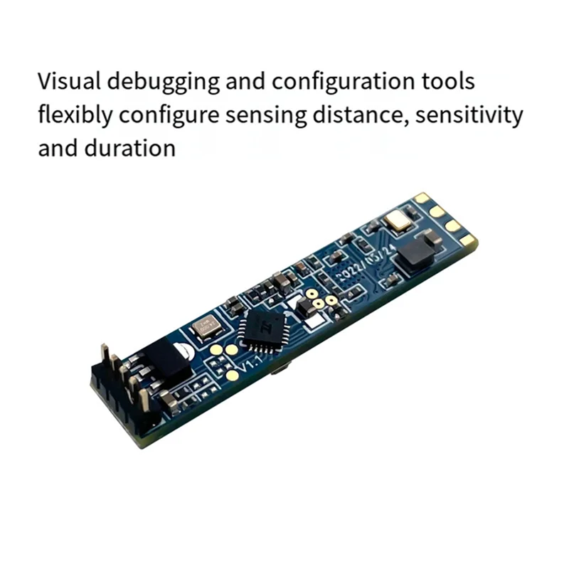 A41T LD2410B 24Ghz Radar Modulo di rilevamento della presenza umana intelligente con sensore interruttore di movimento a onde millimetriche BT 5V LD2420