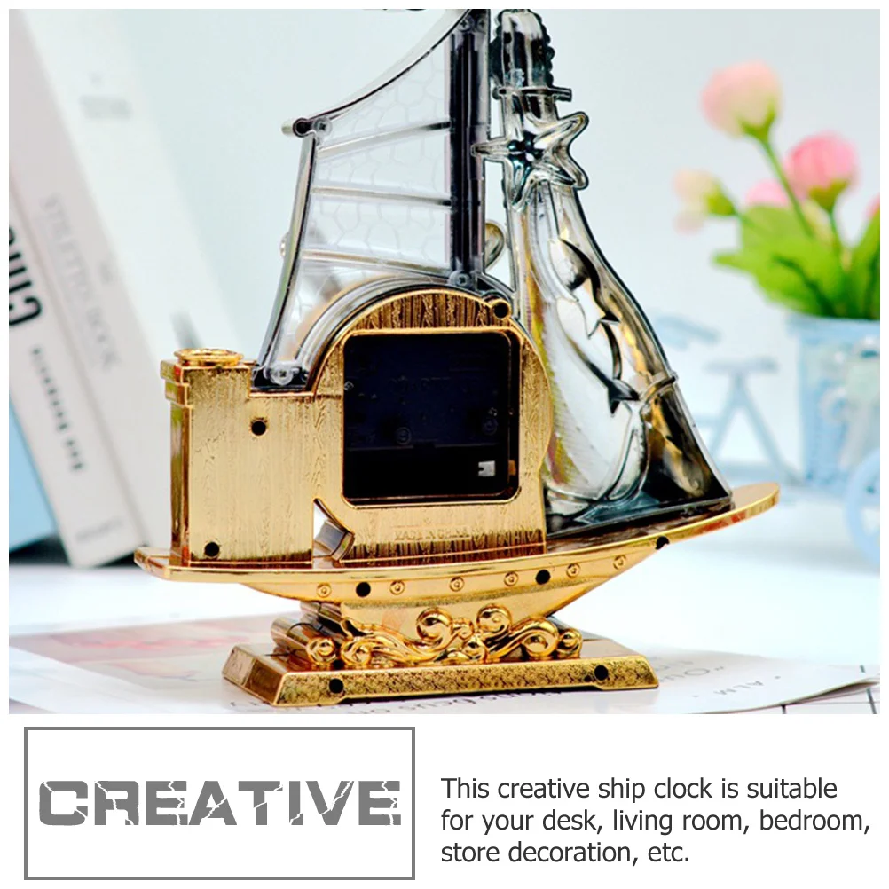 

Digital Pointer Clock Plastic Kids Alarm Clock Desktop Decor Bookcase Shelf Decor For Home Office Bedroom Shelf