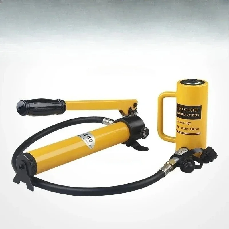 5/10/20/30T Ultra-Thin Split Hydraulic Jack, Portable Separate Hydraulic Booster Oil Cylinder