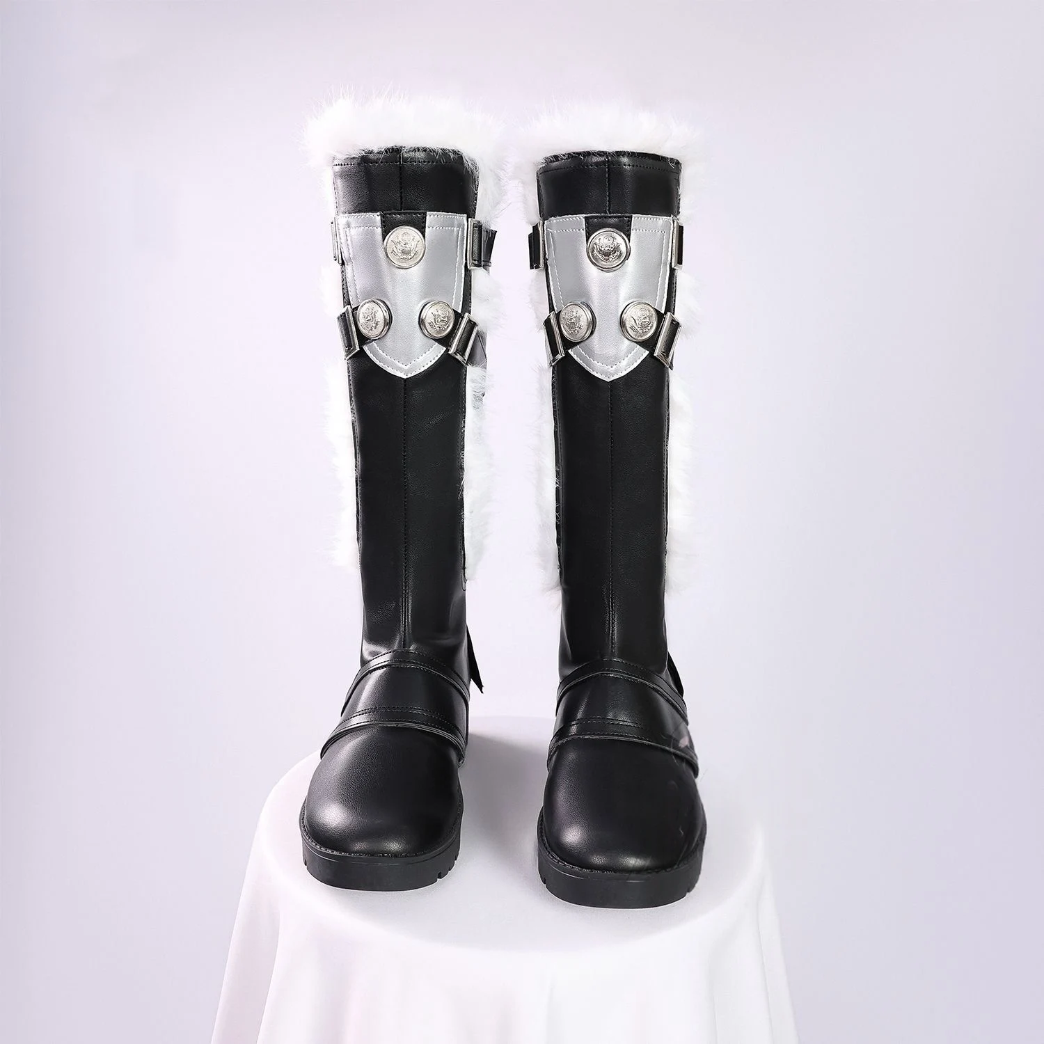 Qiuyuan Cosplay Spiel Wuthering Waves Schuhe Kostüm Zubehör Requisiten Anime Halloween Kostüme für Frau Schuh