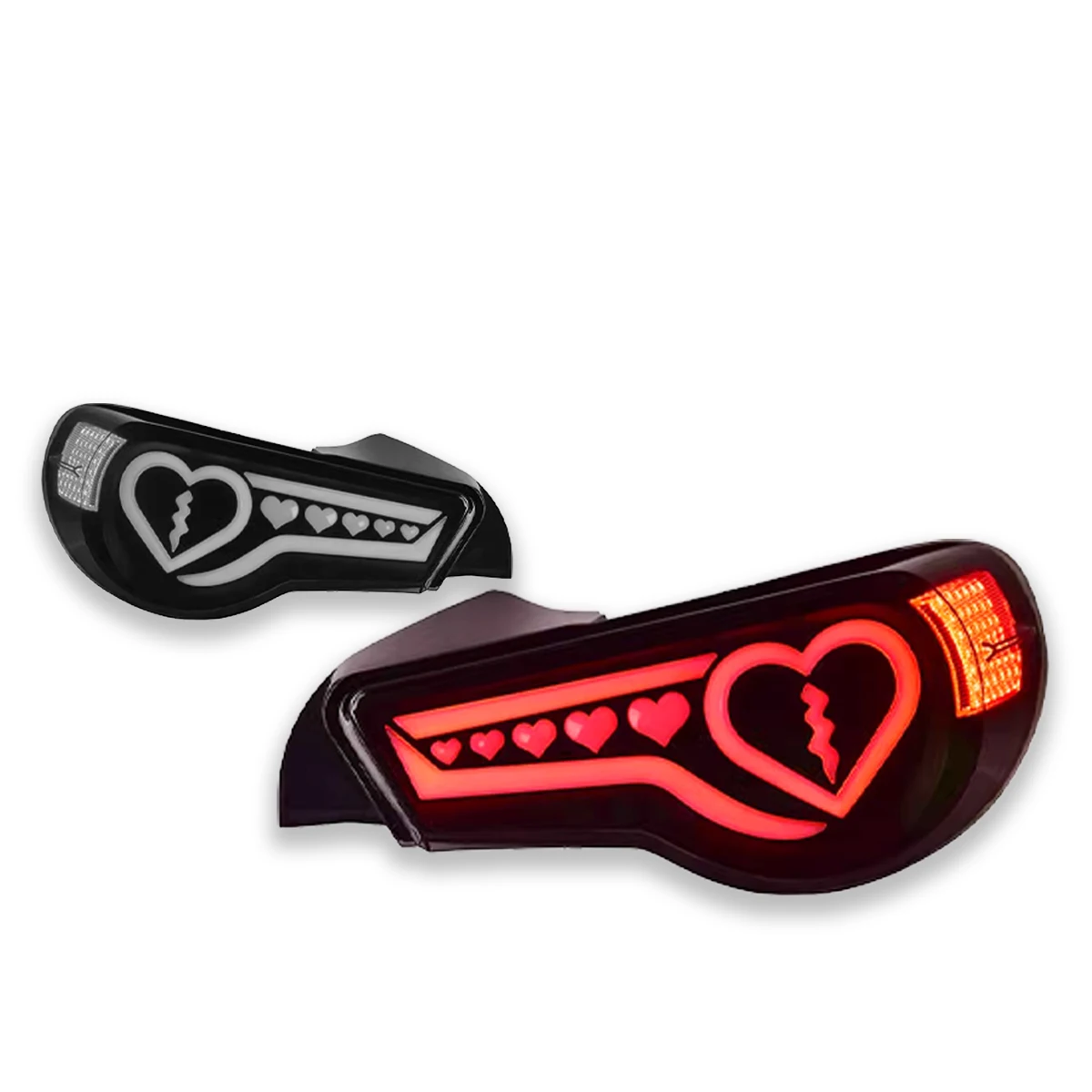 نوع أضواء السيارة لتويوتا GT86/BRZ الضوء الخلفي 2012-2020 LED Projetor الذيل مصباح النهار تشغيل ضوء اكسسوارات السيارات
