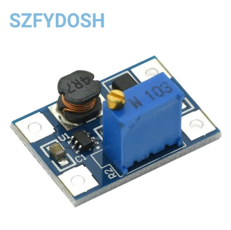 DC-DC SX1308 Step-UP Adjustable Power Module Step Up Boost Converter 2-24V to 2-28V 2A