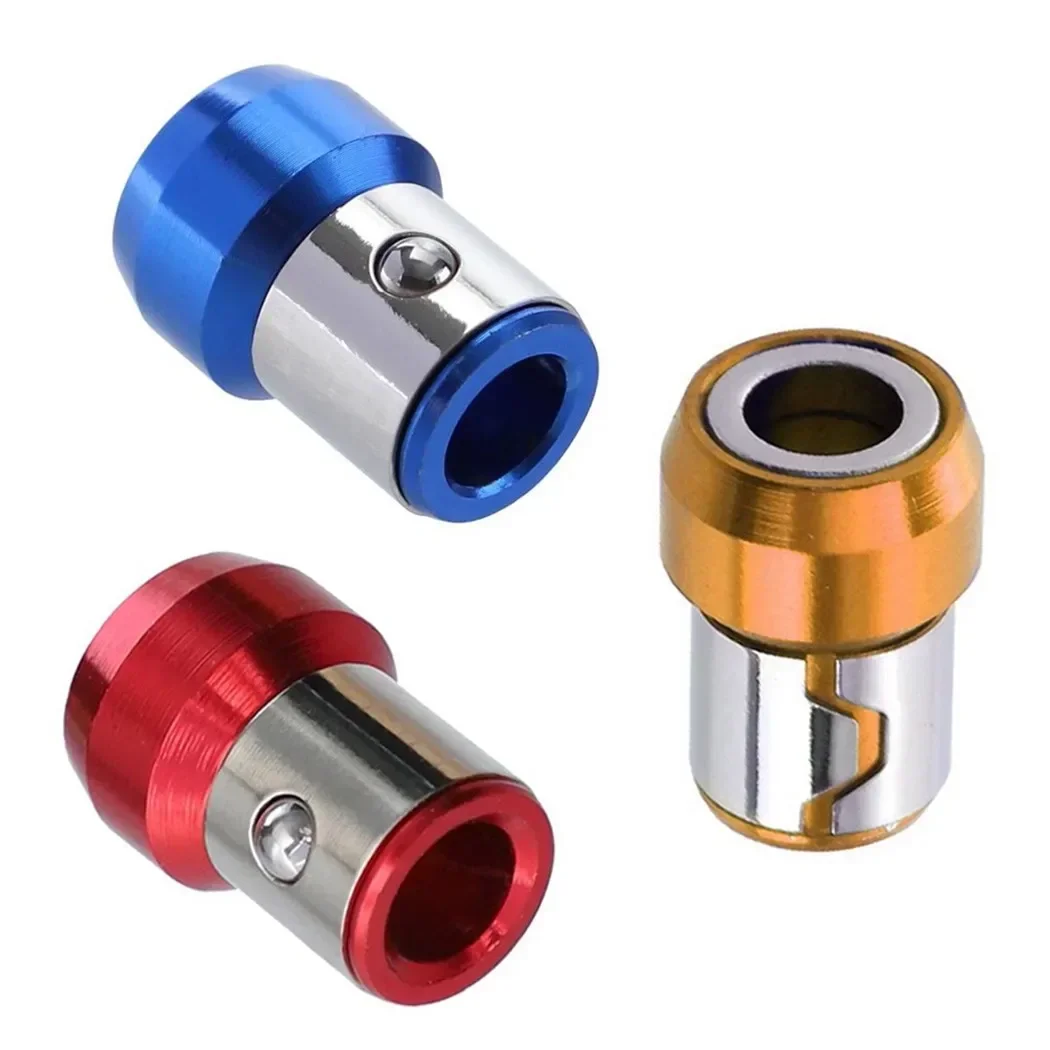 

Professional Screwdriver Drill Bit Magnetic Ring for 6.35mm Magnetic Adjustable Screw Drill Tip Magnet Powerful Ring Tools Set