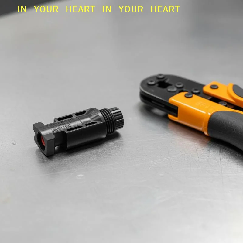 【X】Solar Connectors 5 Pairs Low Resistance Pure Copper Core Waterproof Flame Retardant for Commercial PV Panel Installation
